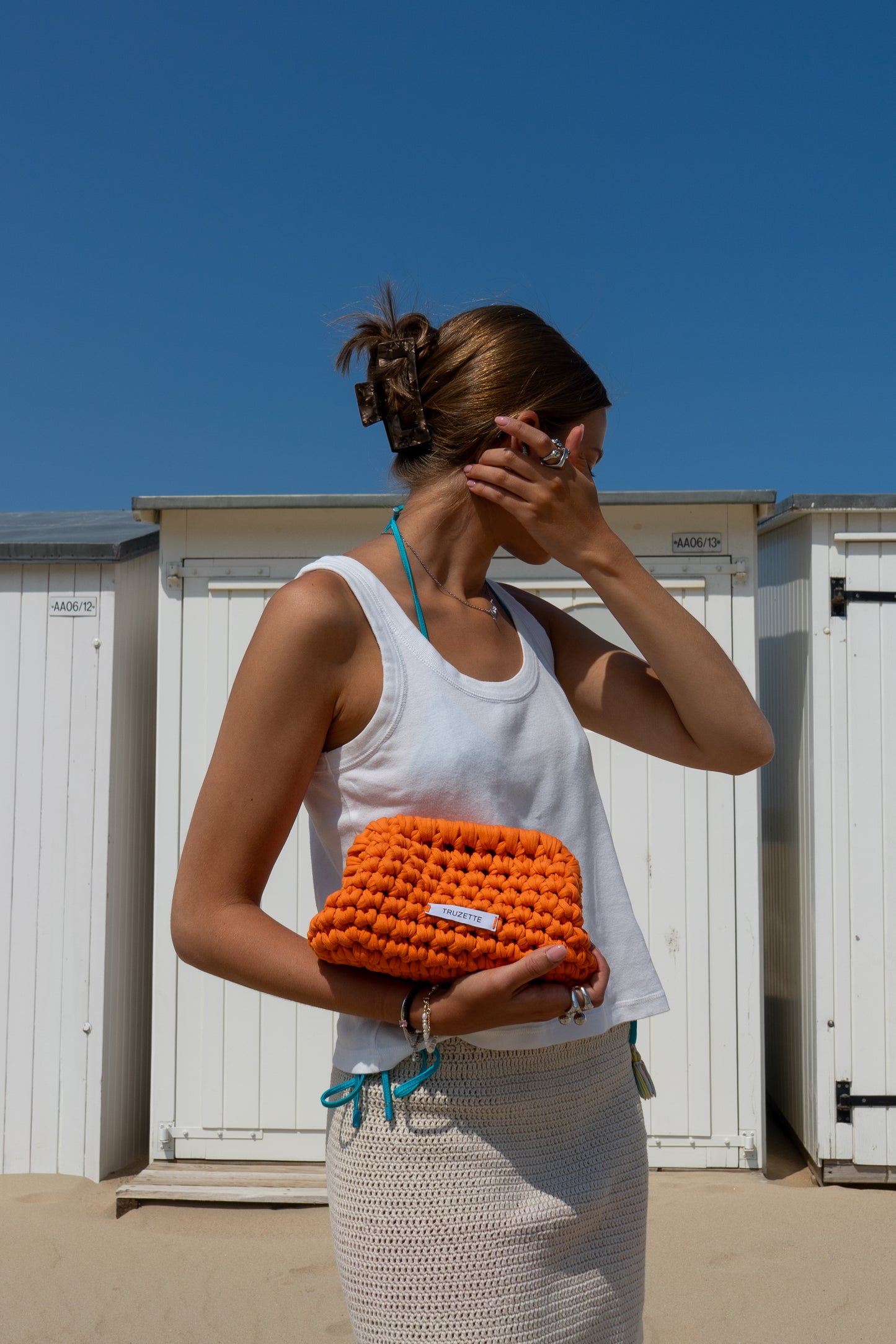SMALL CLUTCH ORANGE