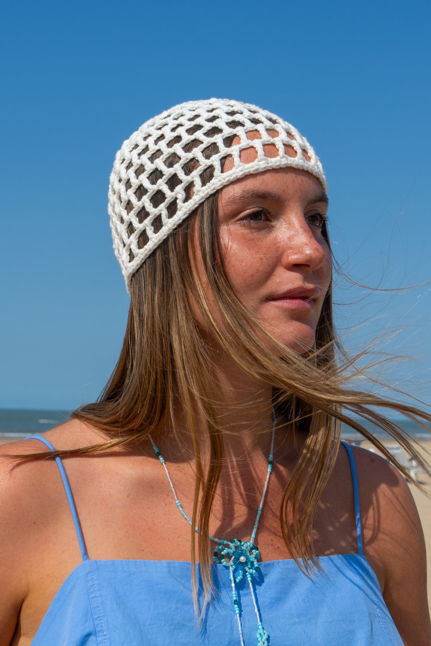 MESH HAT WHITE