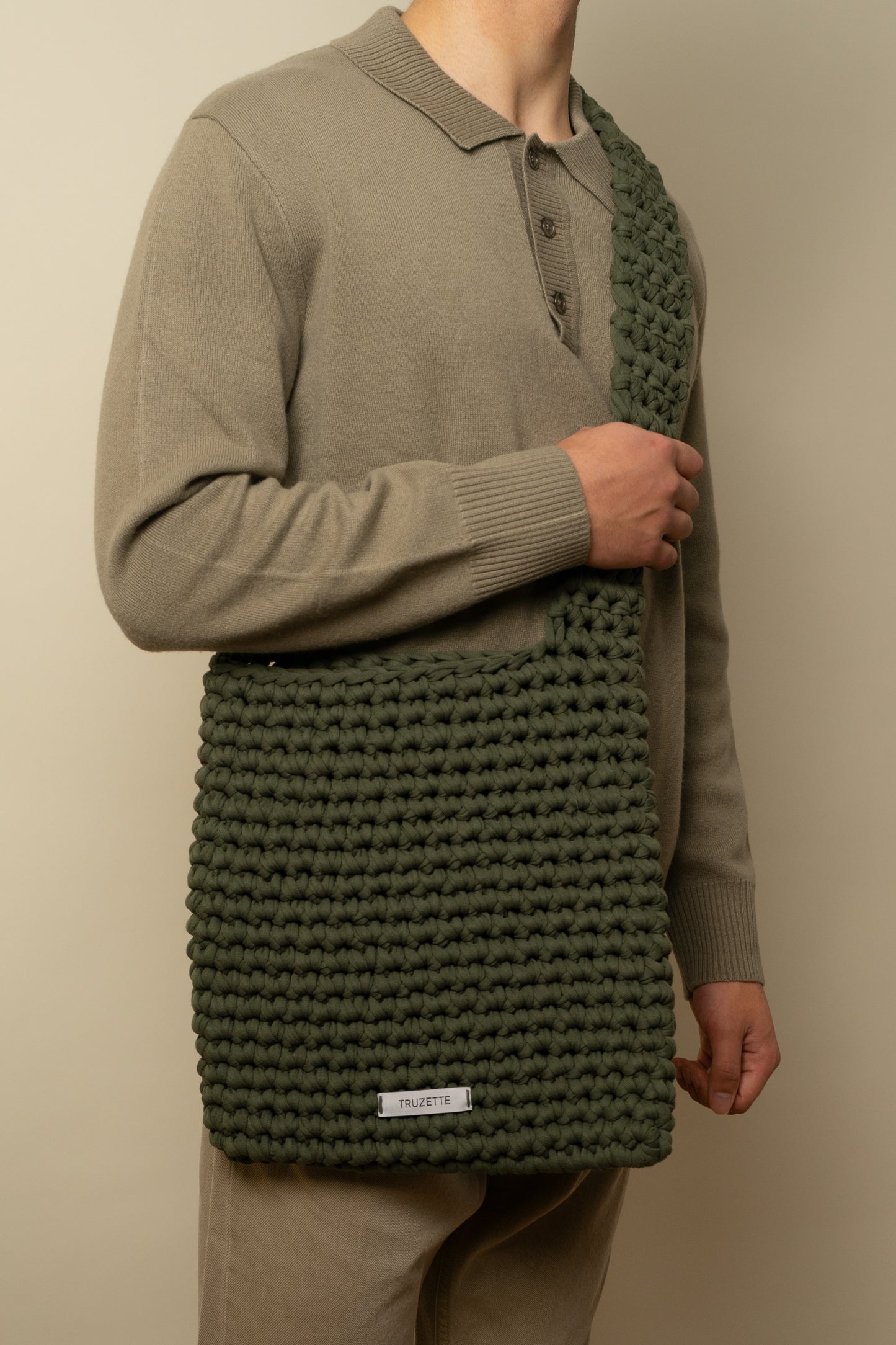 CROSSBODY KHAKI GROEN