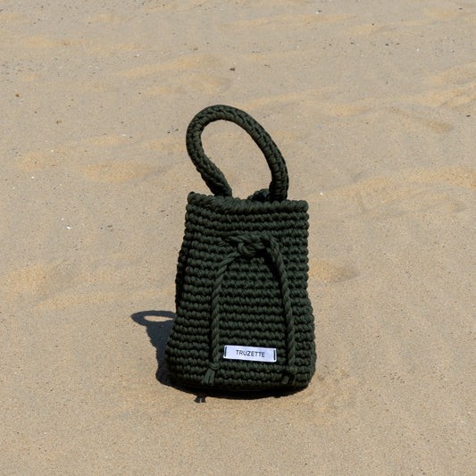 BUCKET BAG KHAKI GREEN