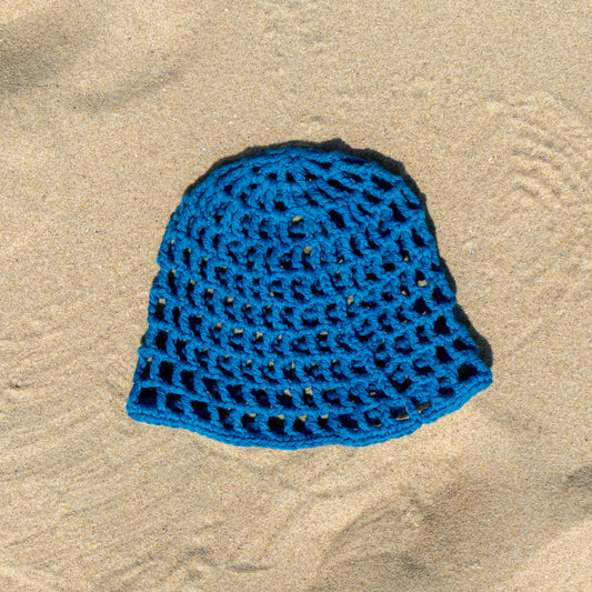 MESH HAT PETROL BLUE