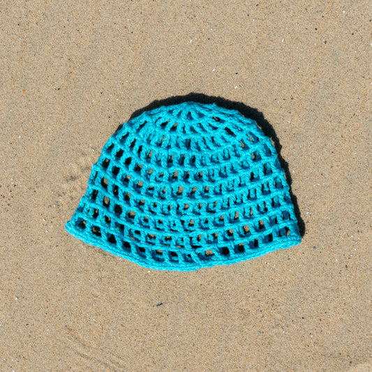 MESH HAT TURQUOISE