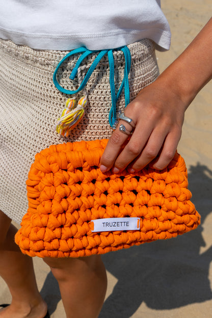 SMALL CLUTCH ORANGE