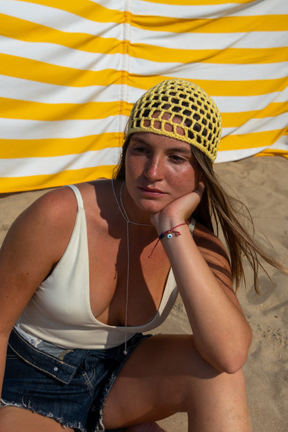 MESH HAT YELLOW